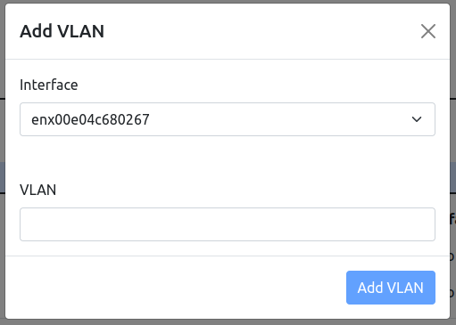 Add VLAN