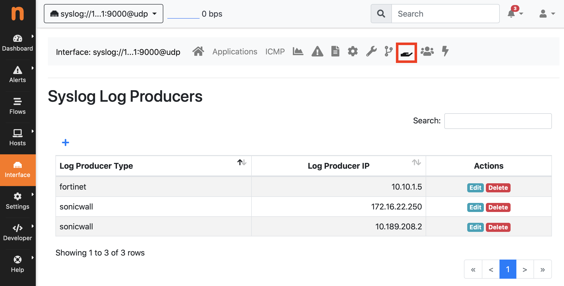 Syslog Log Producers